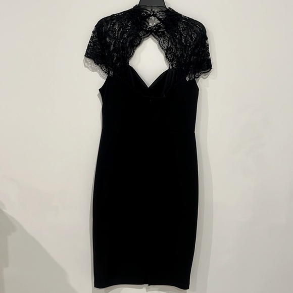 Premier Amour Black Dress - Picture 2 of 9